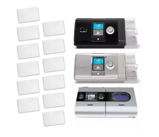 Kit 12 Filtros Cpap Vpap Resmed S9/ S10